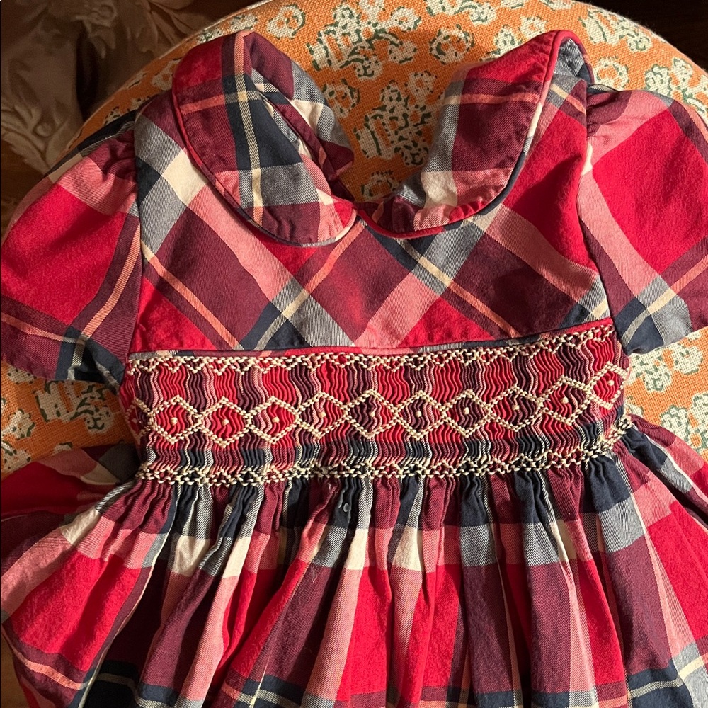 Red Plaid Dress